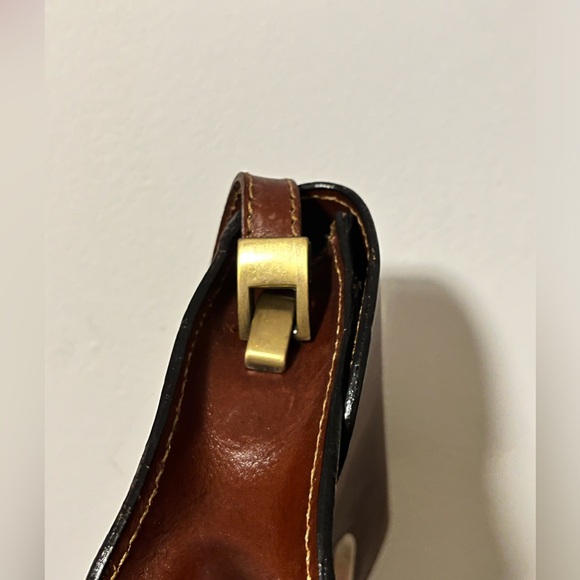 Rich Brown Italian Leather Bag 💼 - Picture 7 of 7